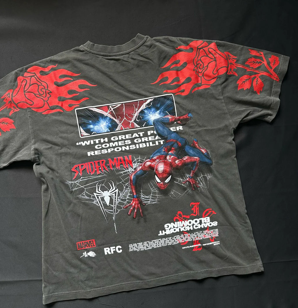 Camisa Civil Regime x Spiderman