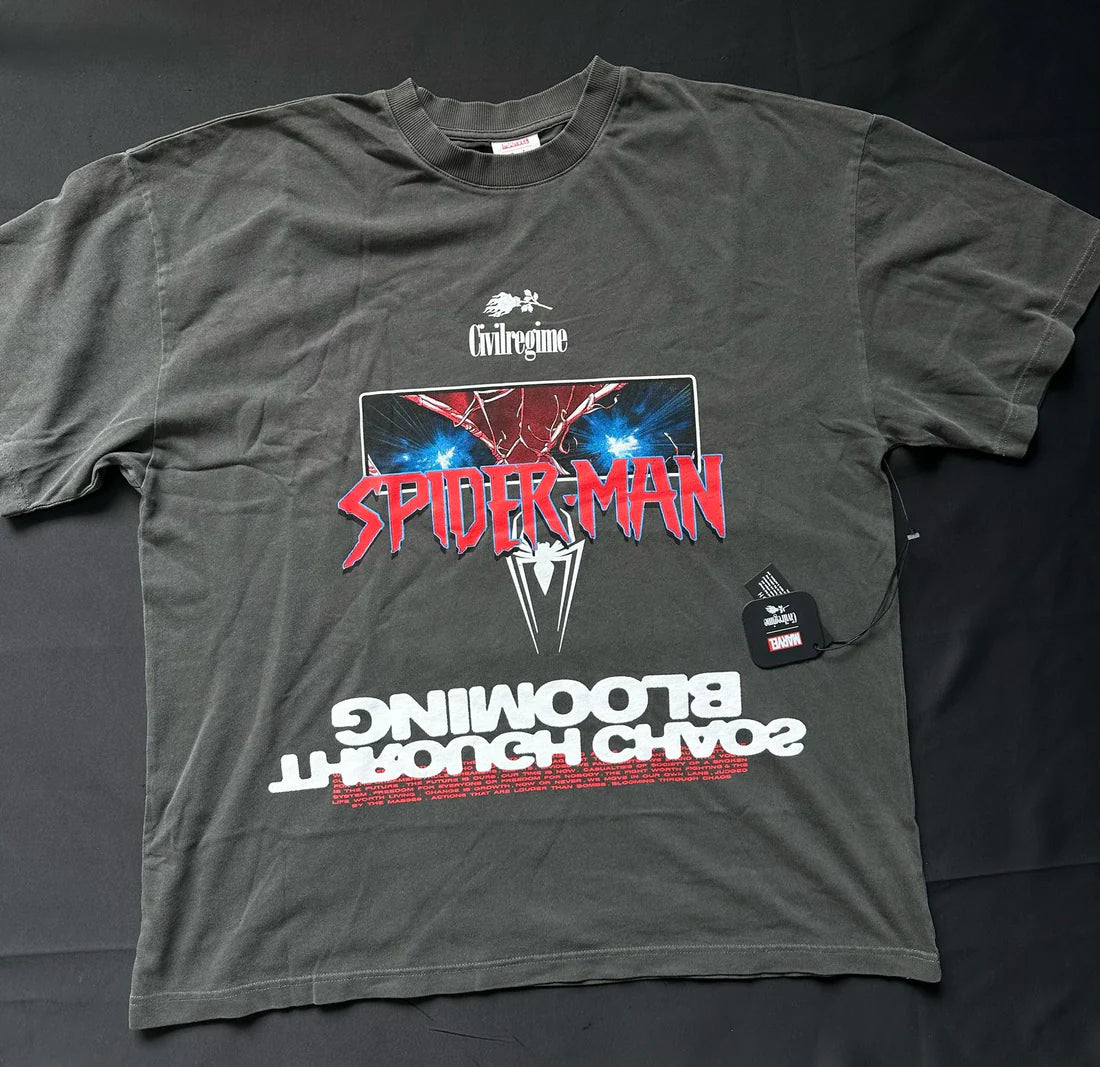 Camisa Civil Regime x Spiderman