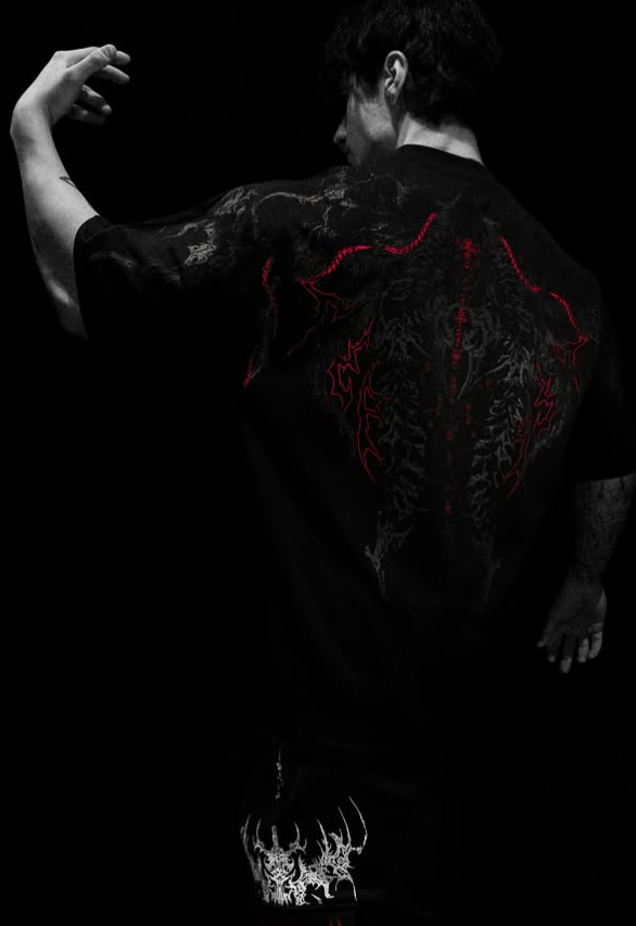 Abyssal Bloom Oversized T-Shirt