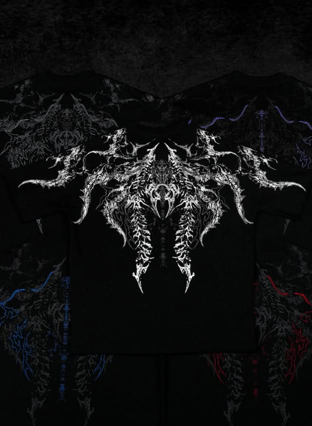Abyssal Bloom Oversized T-Shirt