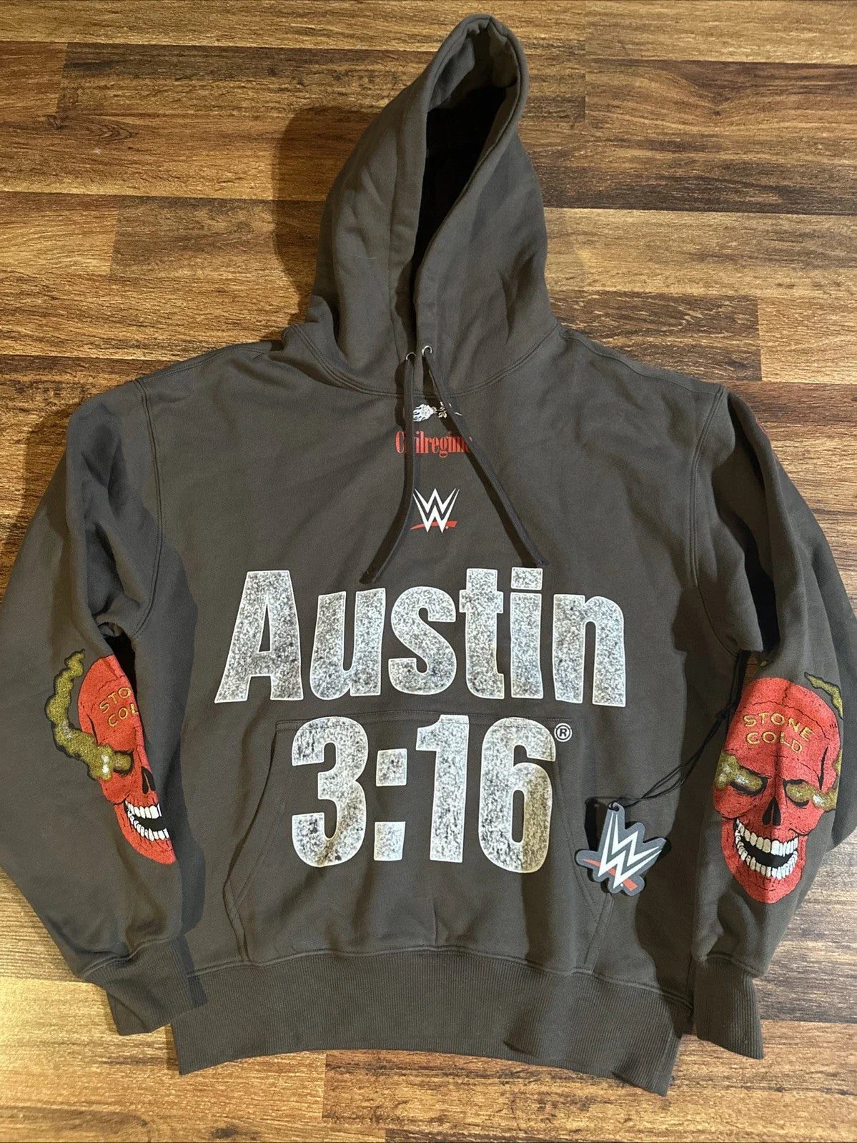 Men's Civil Regime Austin 3:16 Stone Cold Hoodie